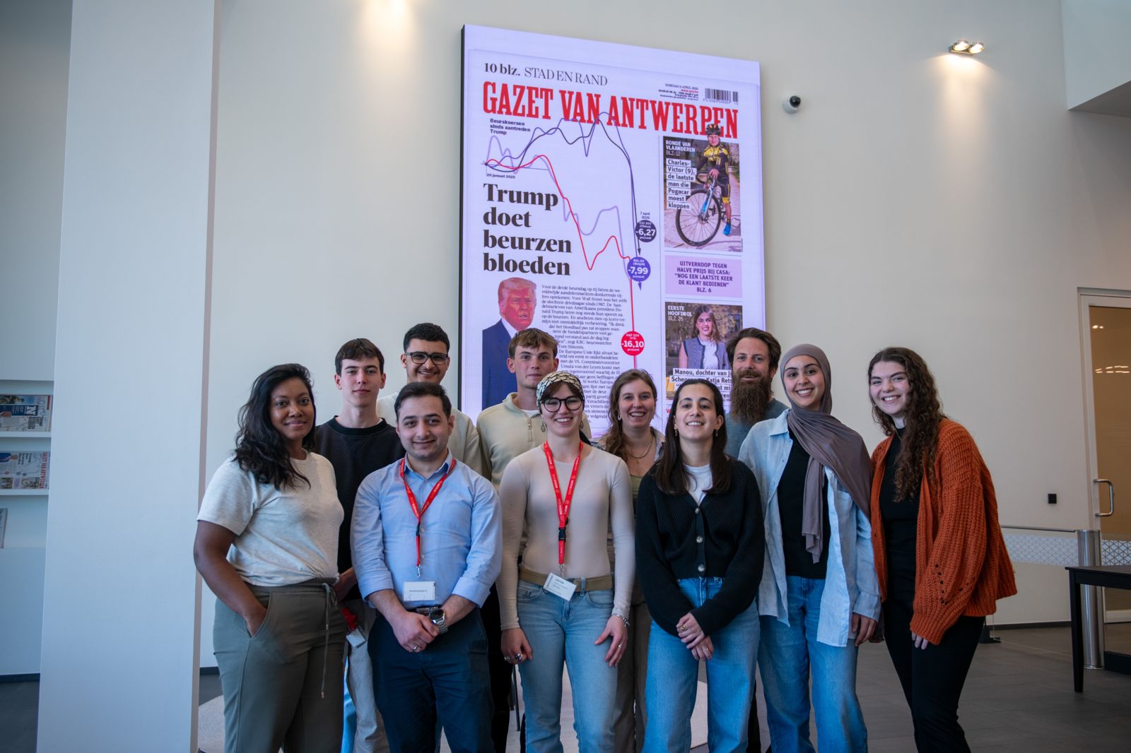 Gazet van Antwerpen x Stampmedia